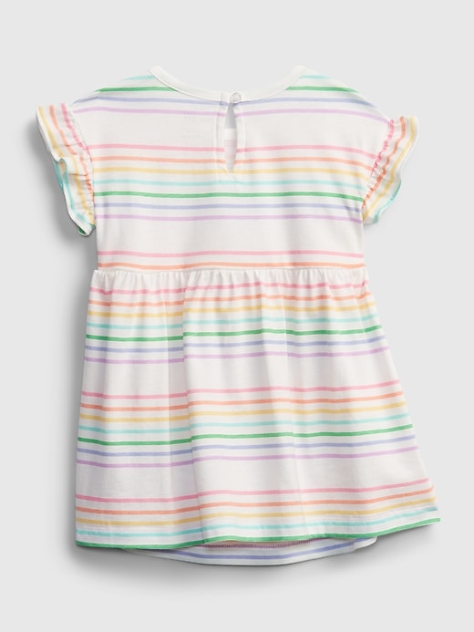 2 of 8 showing, with the color multi of product Baby Gap Logo Dress