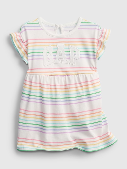 1 of 8 showing, with the color multi of product Baby Gap Logo Dress