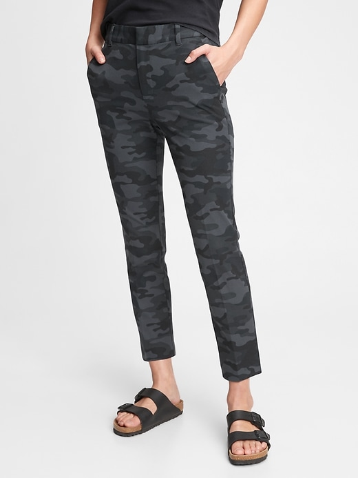 Image number 1 showing, High Rise Slim Ankle Pants