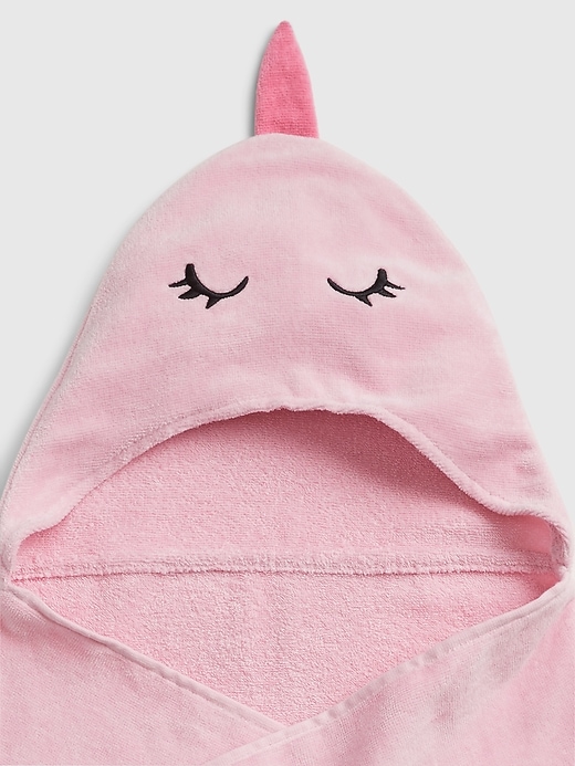 Image number 2 showing, Toddler Narwhal Towel