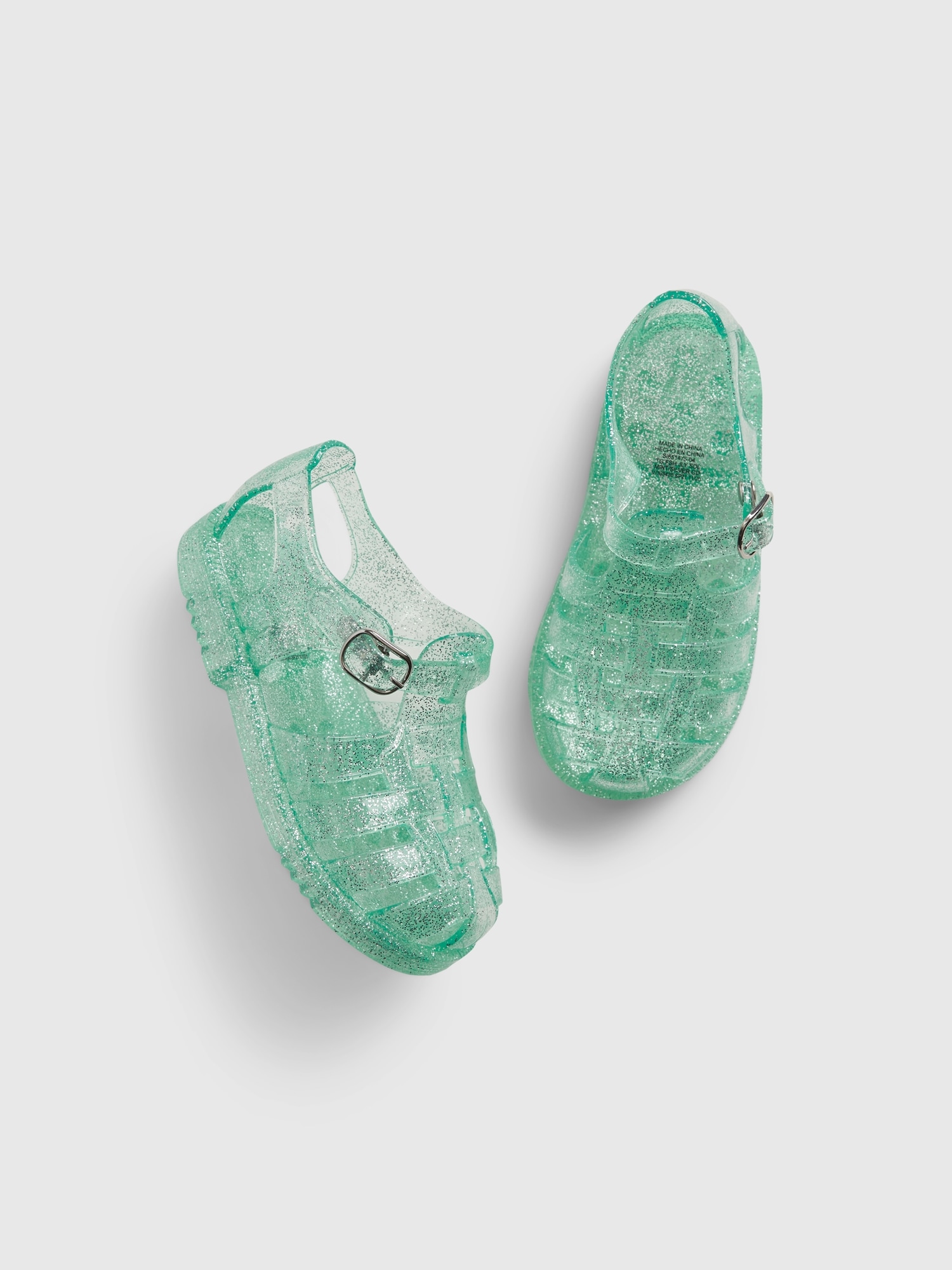 caged jelly shoes