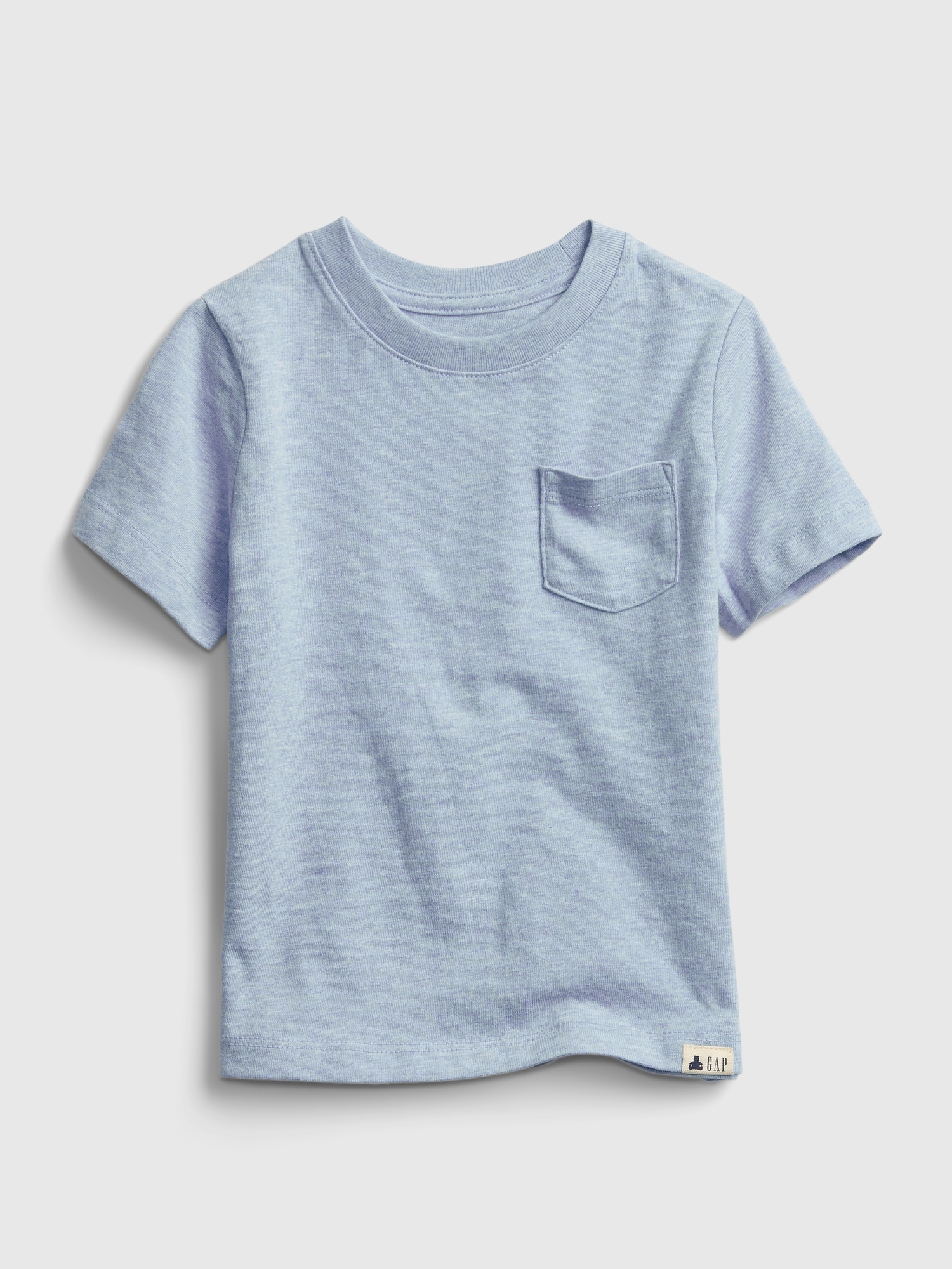Gap Toddler Mix and Match Pocket T-Shirt blue. 1