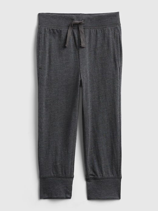 1 of 8 showing, with the color charcoal gray of product Toddler Mix and Match Pull-On Pants