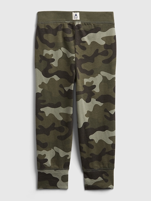 2 of 8 showing, with the color green camo of product Baby & Toddler Organic Cotton Mix & Match Pull-On Pants
