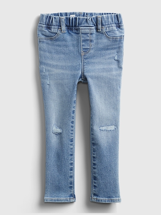 Image number 1 showing, Baby & Toddler Distressed Jeggings