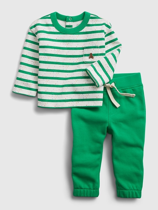 Image number 1 showing, Baby Knit Outfit Set