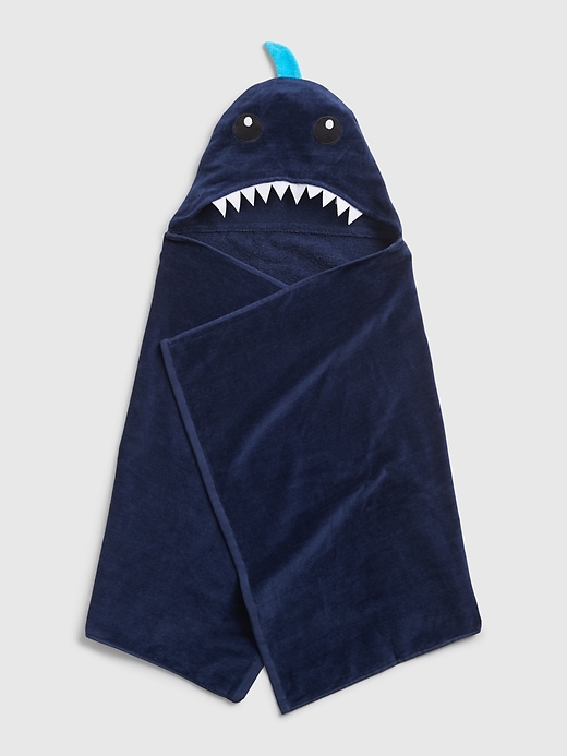 Image number 1 showing, Toddler Shark Towel
