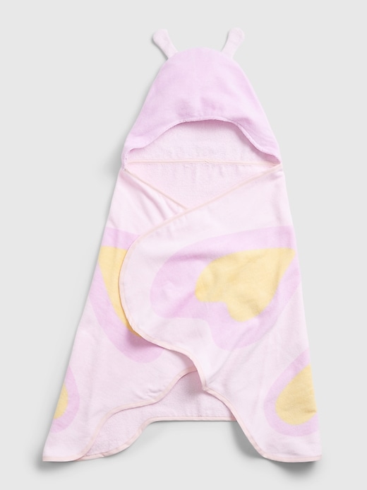 Image number 2 showing, Toddler Butterfly Graphics Towel