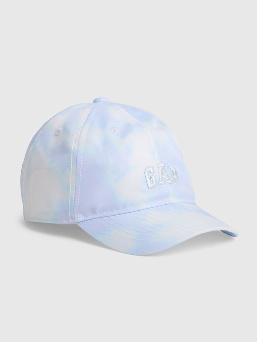 View large product image 1 of 1. Kids Tie-Dye Gap Logo Baseball Hat