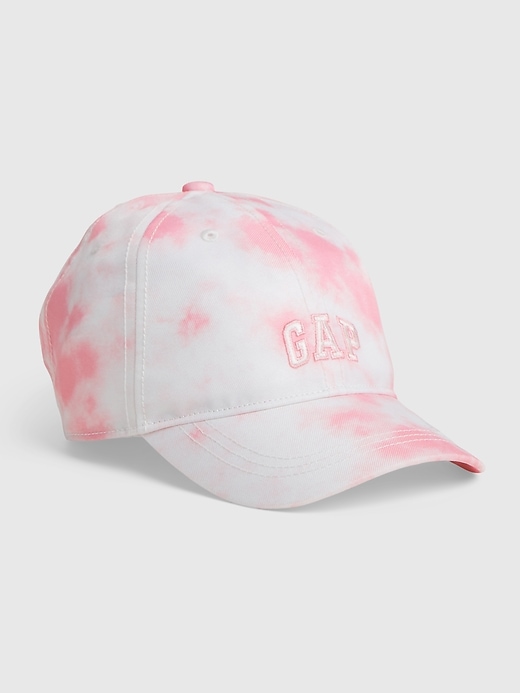 View large product image 1 of 1. Kids Tie-Dye Gap Logo Baseball Hat