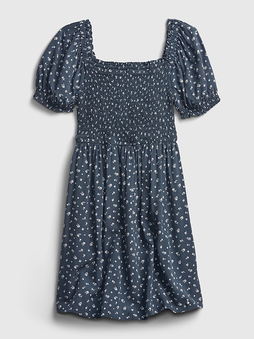 2 of 8 showing, with the color mini floral of product Teen Floral Smocked Dress