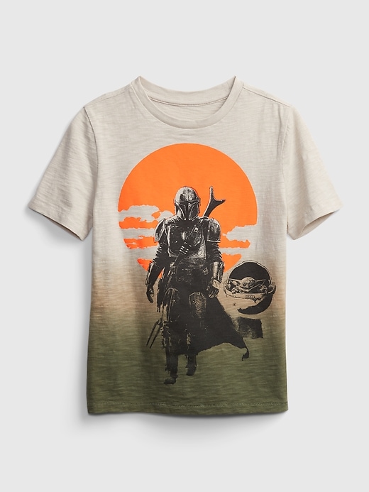 View large product image 1 of 1. GapKids &#124 Star Wars&#153 Dip-Dye Graphic T-Shirt