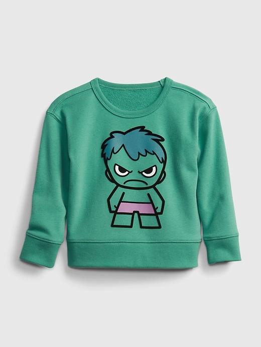 View large product image 1 of 1. babyGap &#124 Marvel Graphic Crewneck Sweatshirt