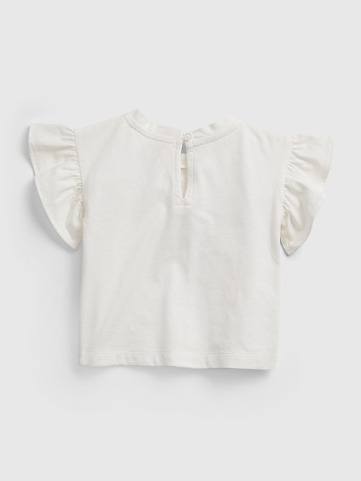 2 of 8 showing, with the color new off white of product babyGap &#124 Star Wars™ Princess Leia Outfit Set