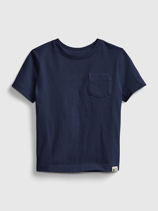 Toddler 100% Organic Cotton Mix and Match Pocket T-Shirt