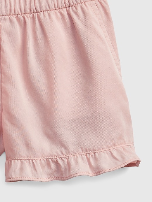 Image number 4 showing, Kids Ruffle Shorts in TENCEL&#153 Lyocell