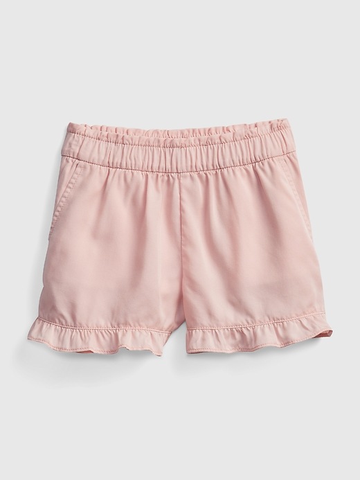 Image number 2 showing, Kids Ruffle Shorts in TENCEL&#153 Lyocell