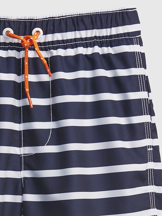 Image number 3 showing, Kids Recycled Printed Swim Trunks