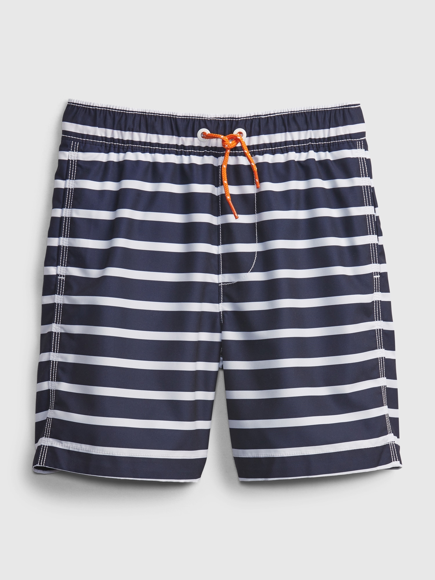 Kids Recycled Polyester Printed Swim Trunks