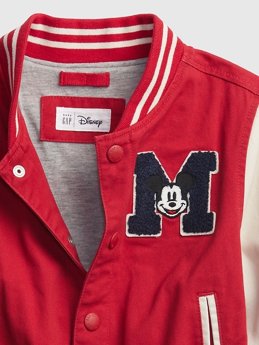 Image number 3 showing, babyGap &#124 Disney Mickey Mouse Varsity Jacket