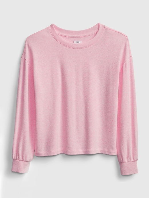 1 of 8 showing, with the color neon impulsive pink of product Kids Softspun T-Shirt