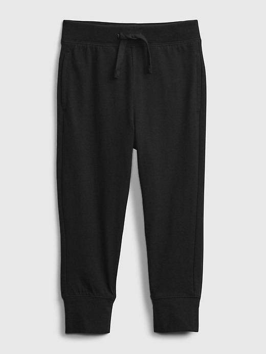 1 of 8 showing, with the color true black of product Toddler Mix and Match Pull-On Pants