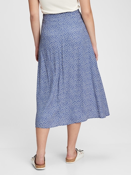 Image number 2 showing, Lenzing&#153 Ecovero&#153 Button-Front Midi Skirt