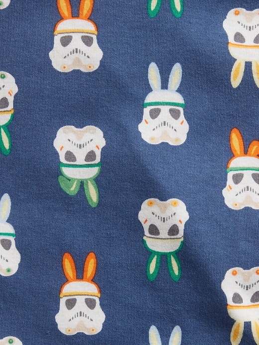 Image number 2 showing, babyGap &#124 Star Wars&#153 Bunny Graphic 100% Organic Cotton PJ Set
