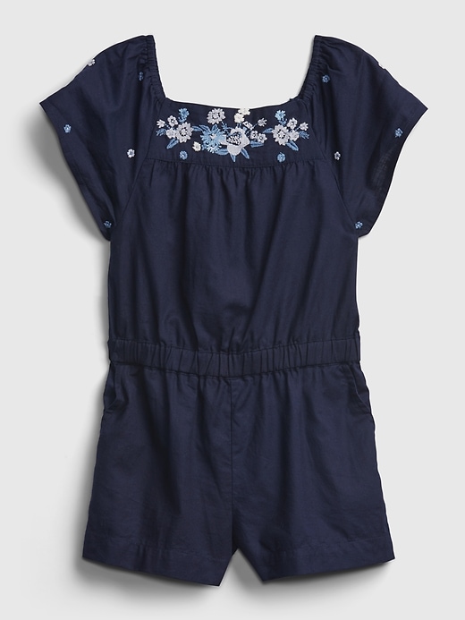 Image number 1 showing, Toddler Floral Romper