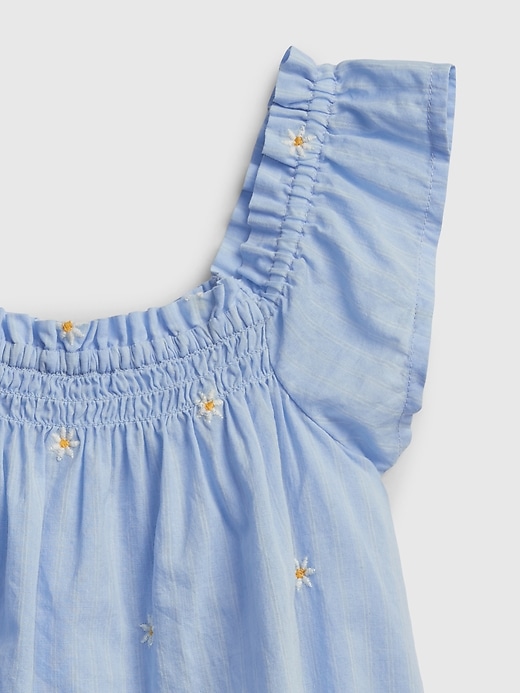 Image number 3 showing, Toddler Flutter Smocked Top