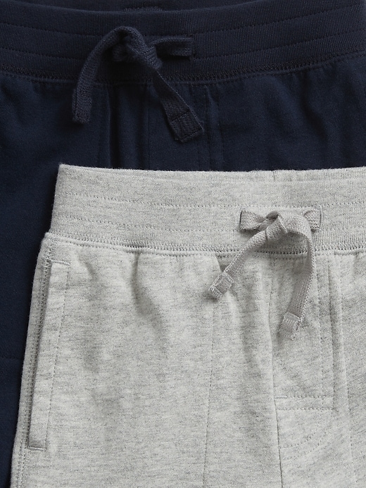 2 of 8 showing, with the color MULTI of product Toddler Organic Cotton Mix and Match Pull-On Shorts