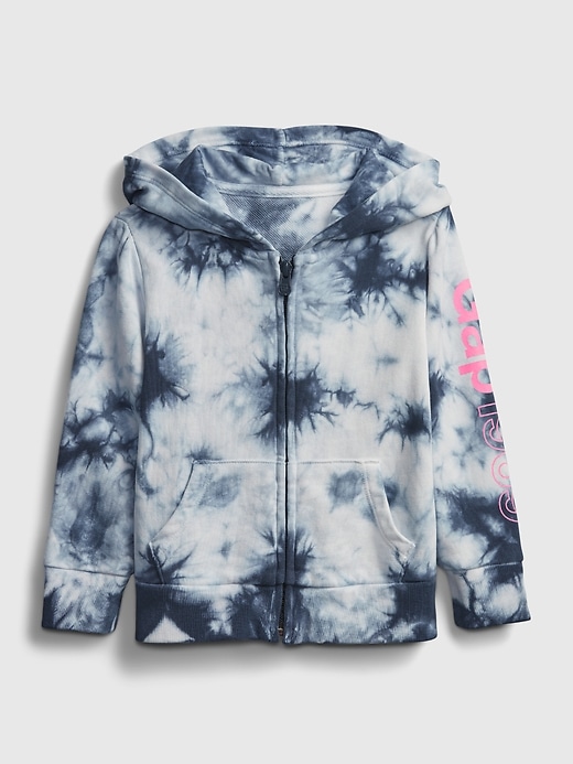 View large product image 1 of 4. Toddler Tie-Dye Gap Logo Hoodie