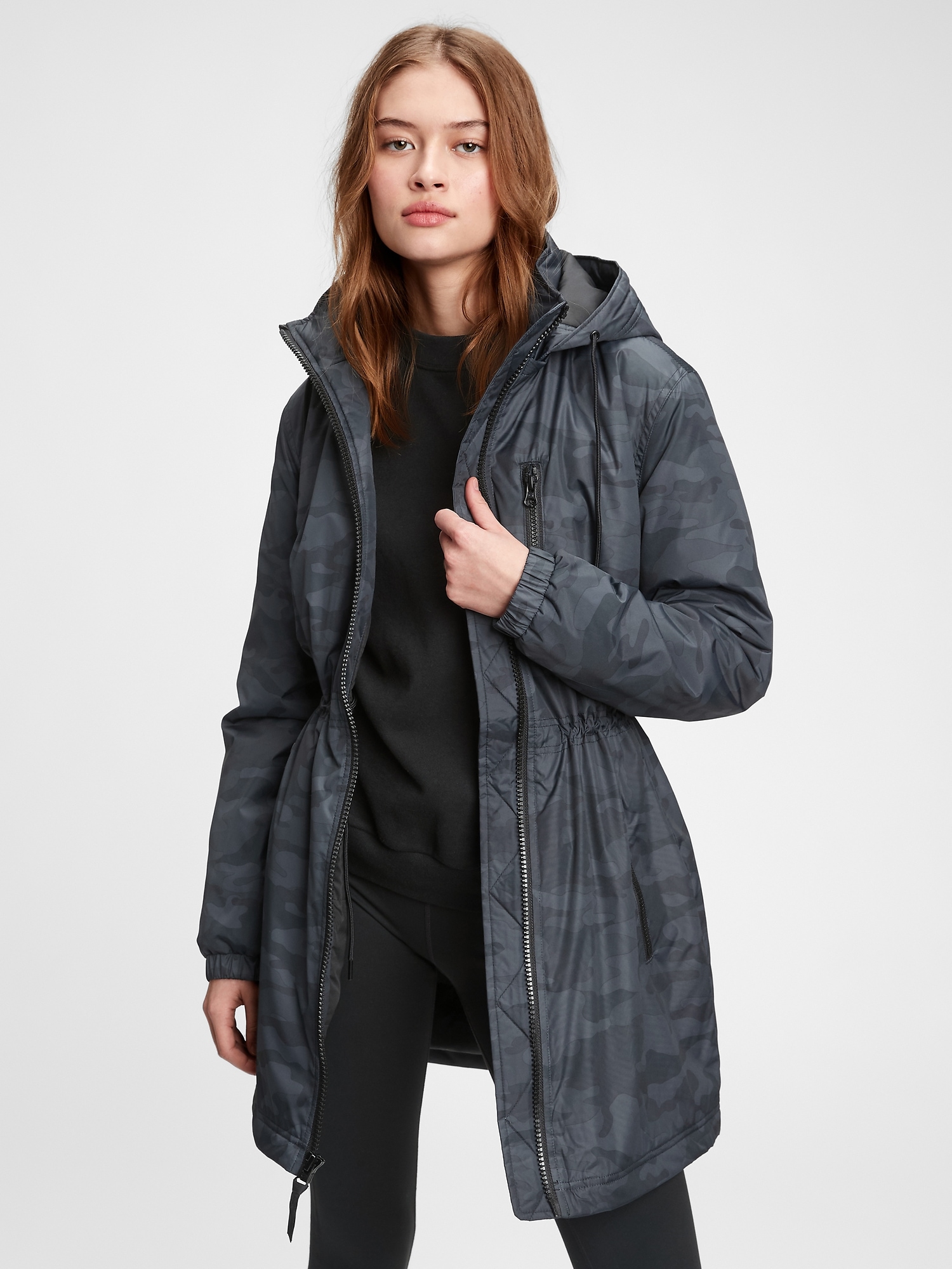 GapFit Recycled Padded Parka | Gap