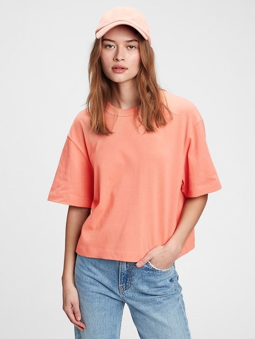 Image number 9 showing, Boxy Cropped T-Shirt