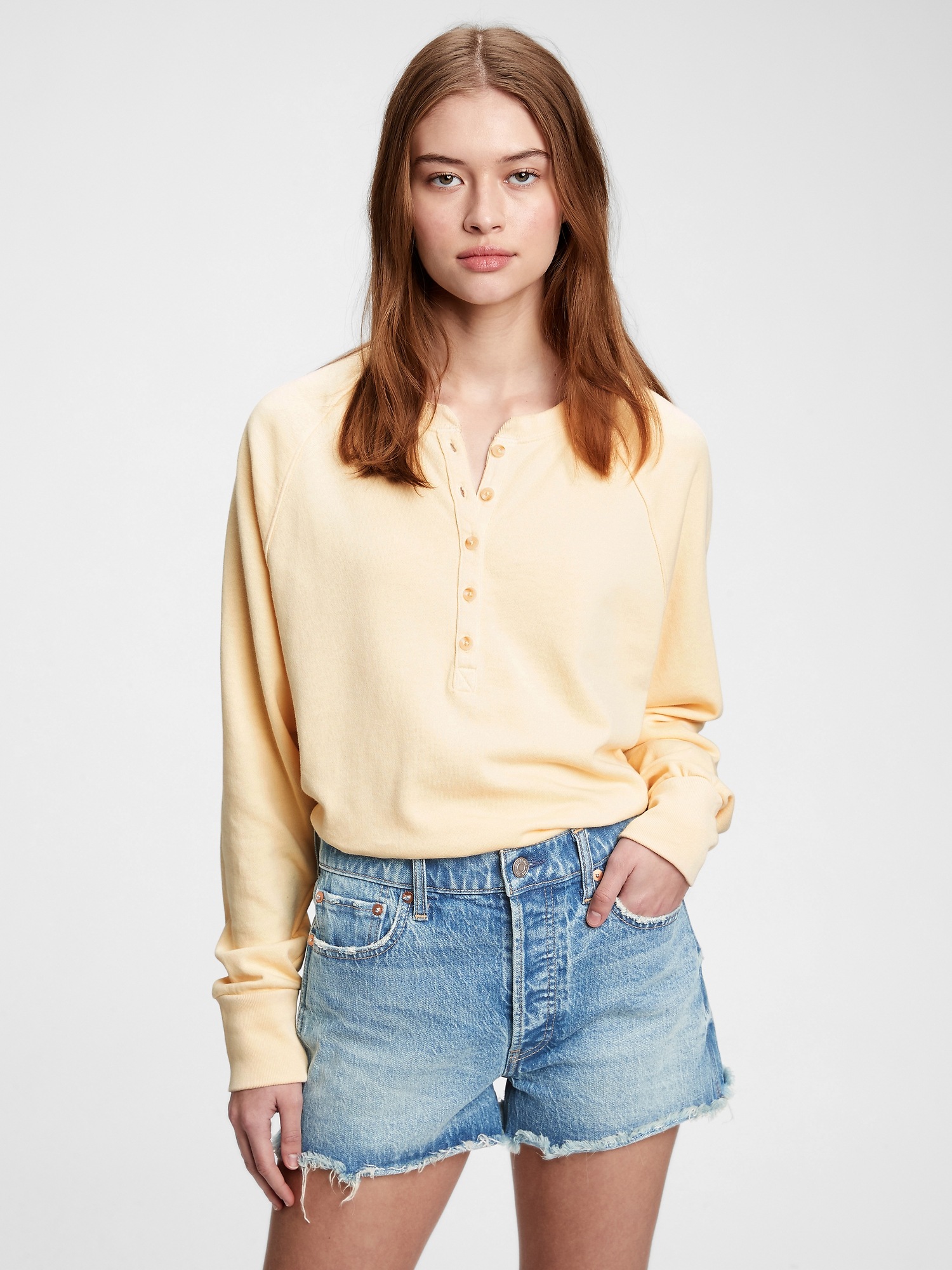 gap raglan sweatshirt