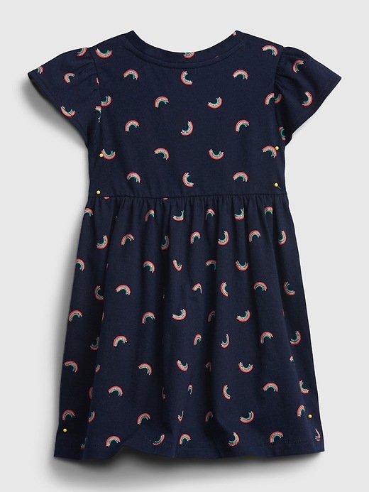 2 of 8 showing, with the color dark night of product Toddler Skater Dress