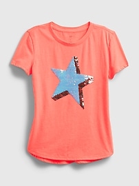 XL Details about   NWT GAP Kids Boys Shark Flippy Sequin Graphic Long Sleeve T-Shirt Blue L