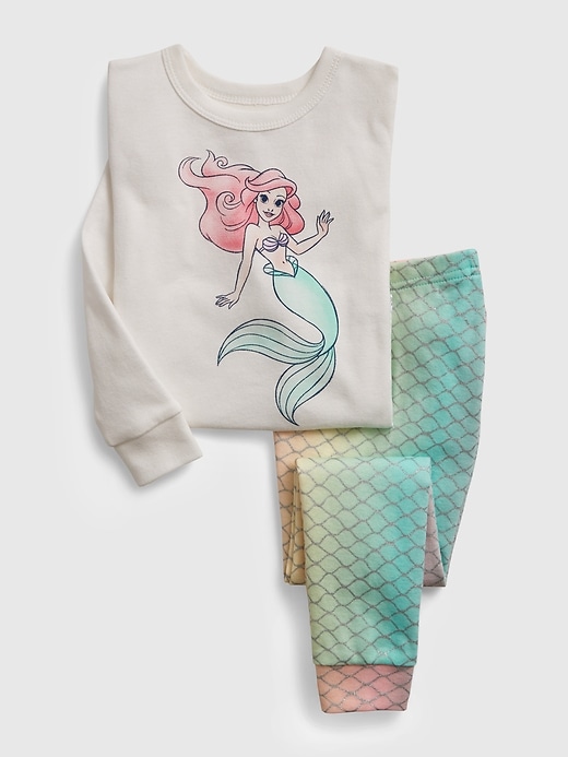 Image number 1 showing, babyGap &#124 Disney Ariel 100% Organic Cotton PJ Set