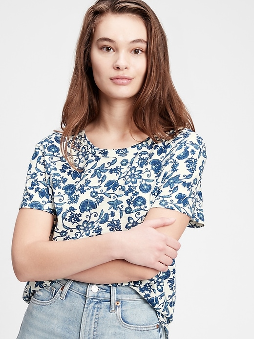 Gap Easy Side Slit T-Shirt