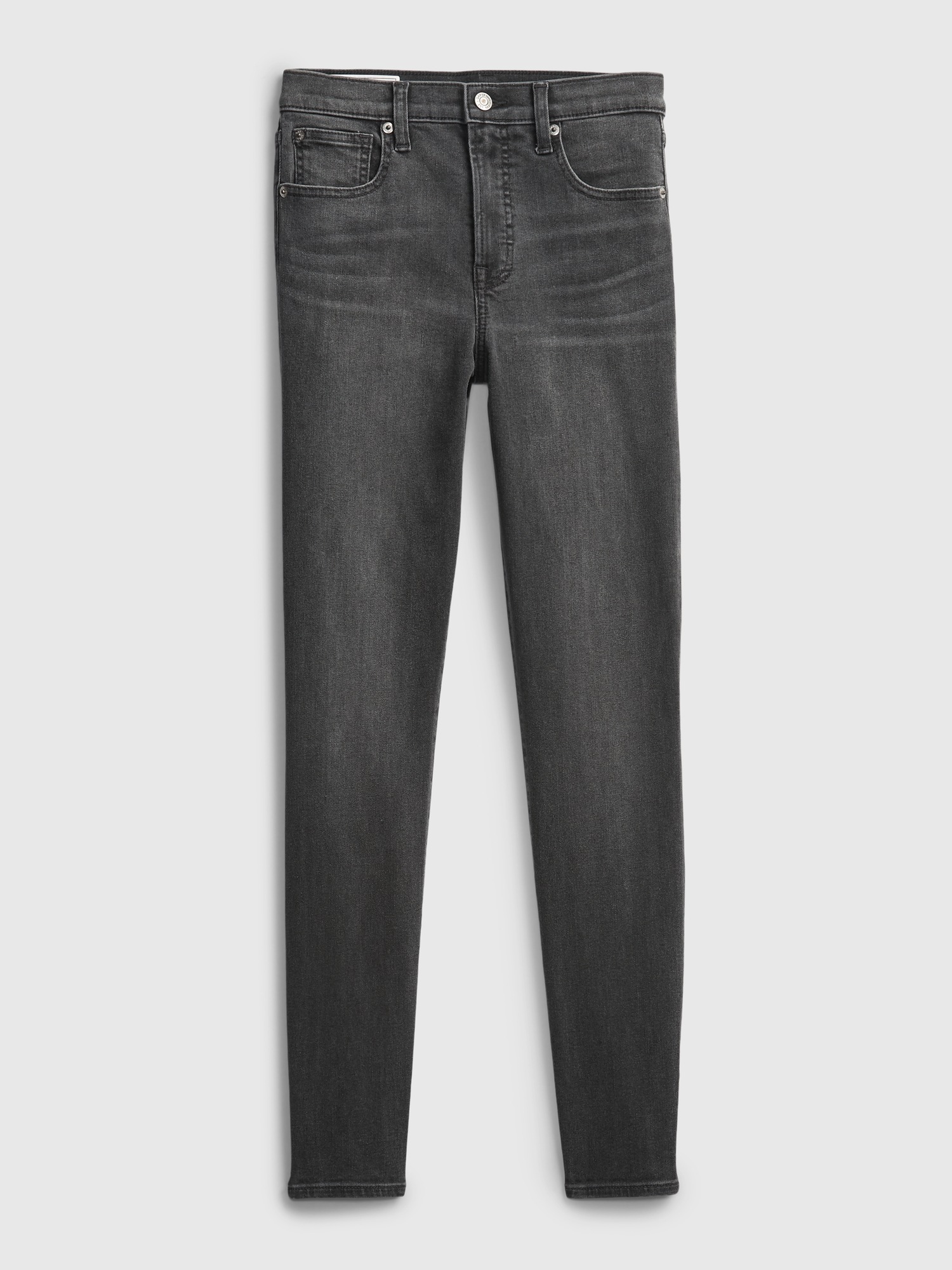 high rise cigarette jeans with secret smoothing pockets