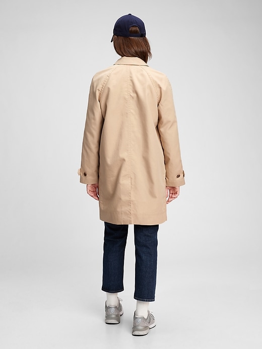 2 of 8 showing, with the color tan khaki of product Mac Coat