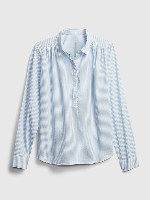 Image number 6 showing, Pleated Popover Top