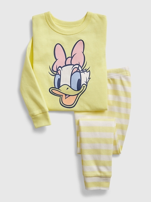 Image number 1 showing, babyGap &#124 Disney Daisy Duck 100% Organic Cotton PJ Set