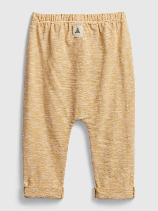 Image number 2 showing, Baby 100% Organic Cotton Pull-On Pants