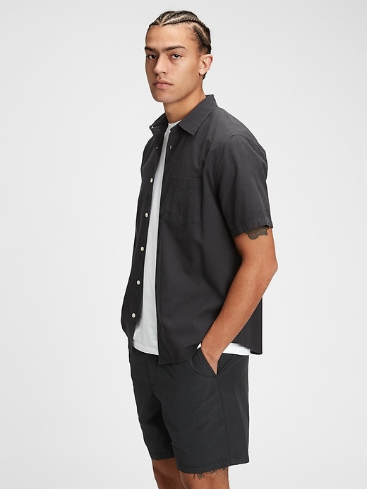 Image number 9 showing, Linen-Cotton Shirt