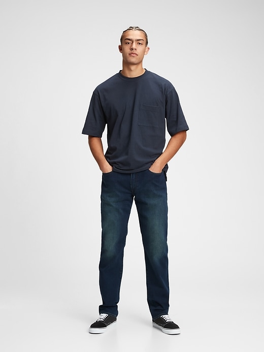 Image number 3 showing, Soft Wear Straight Jeans With Washwell&#153