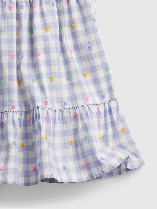 Image number 3 showing, Toddler Gingham Pull-On Skirt