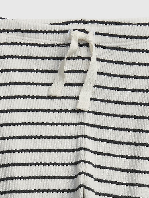 Image number 3 showing, Baby 100% Organic Cotton Stripe Pull-On Pants