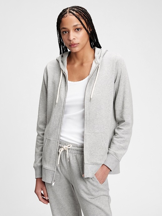 gap vintage soft high low hoodie