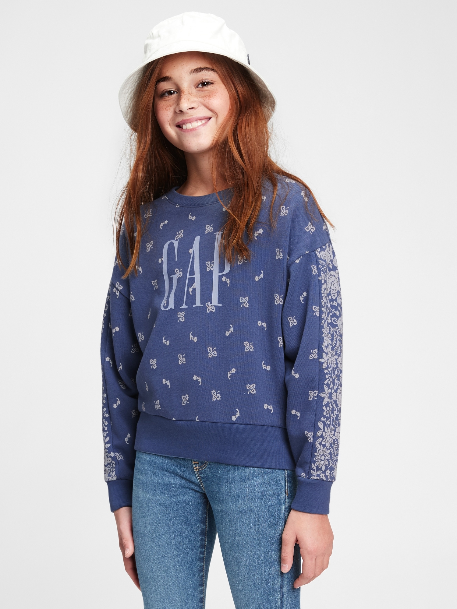 Gap logo crewneck 2025 sweatshirt